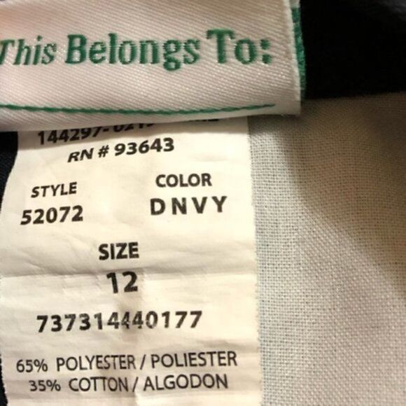 Classroom School Uniform Long Shorts Navy Kids 12 - Picture 6 of 6